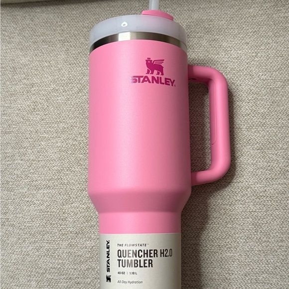 BRAND NEW | Stanley | Peony Pink | Quencher H2.0 Tumbler | 40oz - Picture 3 of 7